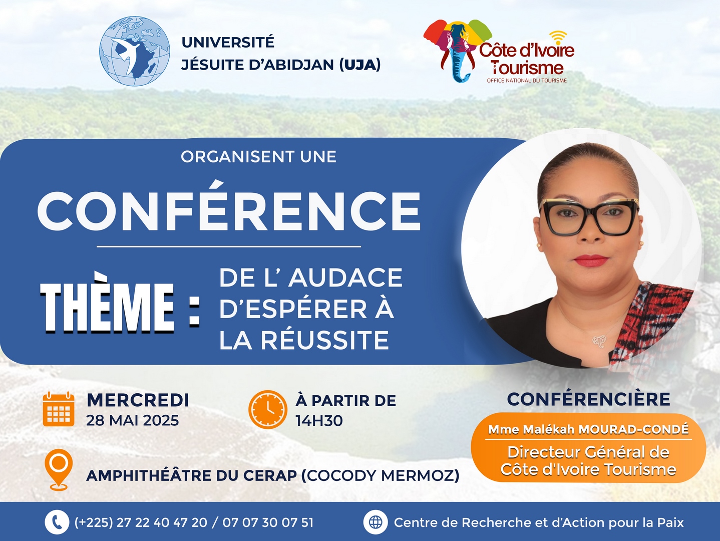 Conférence exceptionnelle avec Côte d’Ivoire Tourisme 🌍