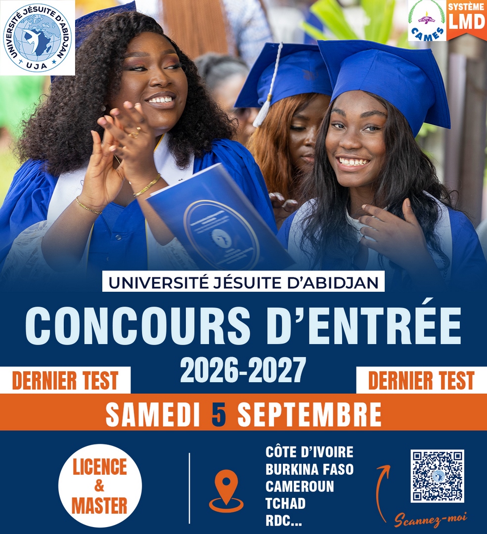 Ouverture des inscriptions pour le dernier test d’entrée 2026-2027 à l'UJA