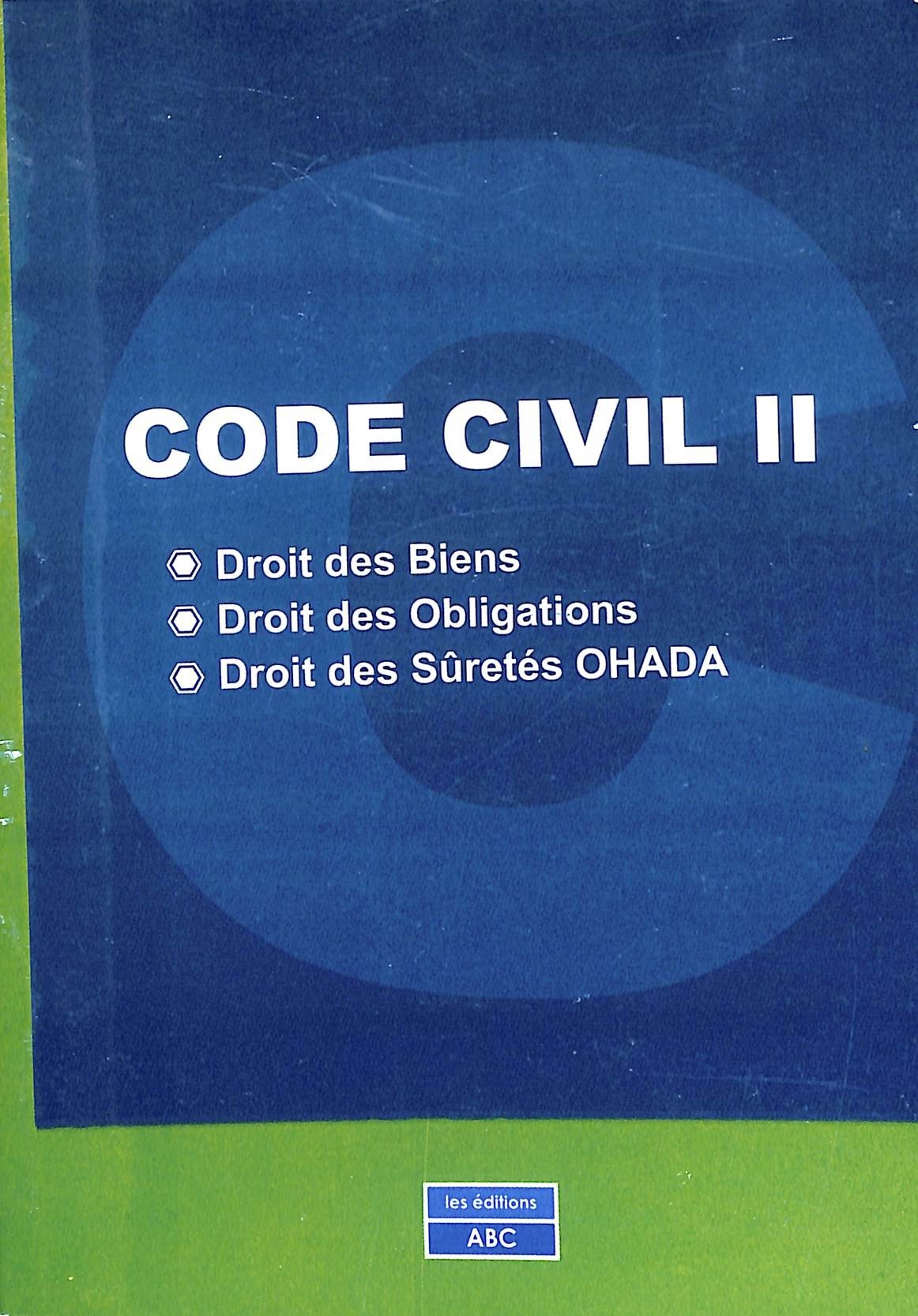 Couverture de  CODE CIVIL 2