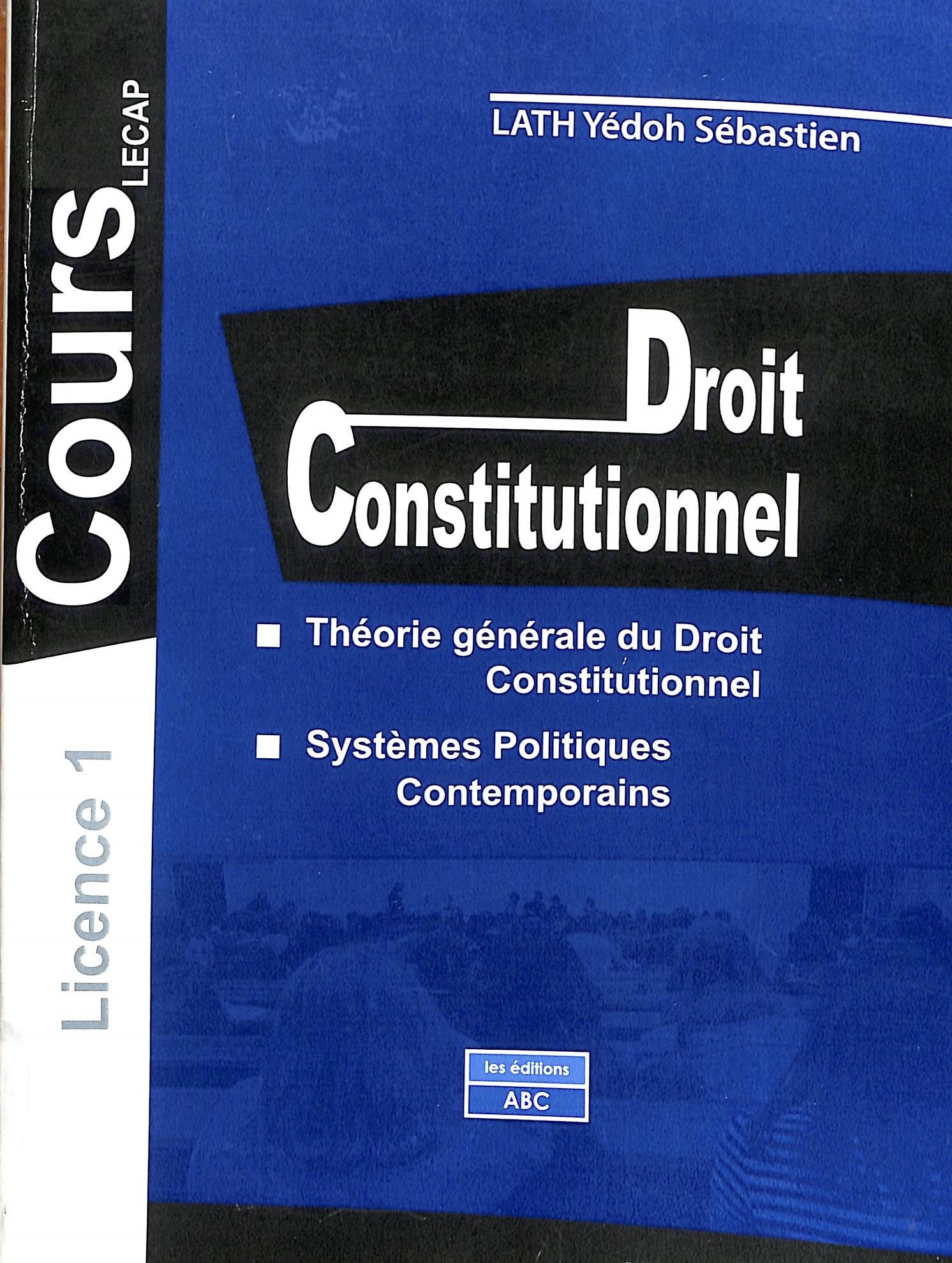Droit Constitutionnel Licence 1