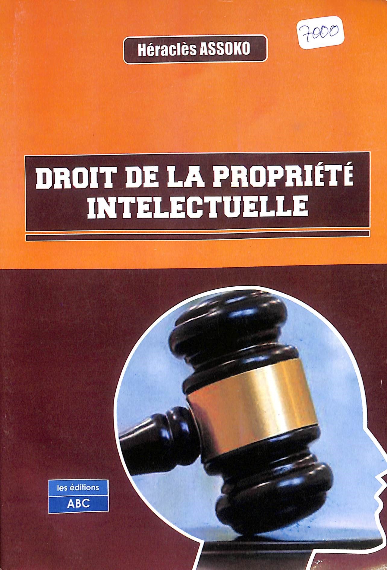 Couverture de  DROIT DE LA PROPRIÉTÉ INTELECTUELLE