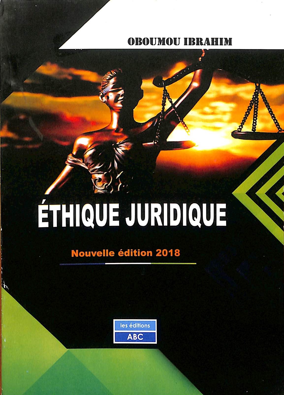 Couverture de  ÉTHIQUE JURIDIQUE