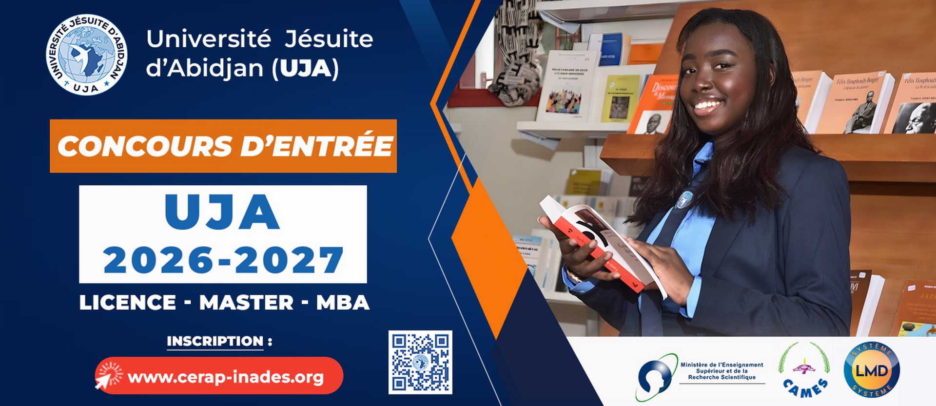 Ouverture des inscriptions pour le test d’entrée 2026-2027 à l'UJA