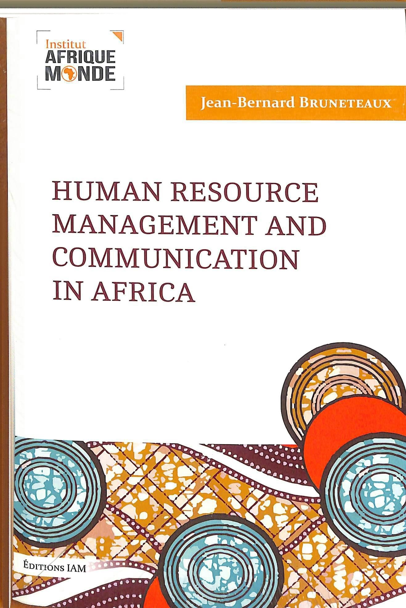 Couverture de  Human Resource Management and Communication in Africa 