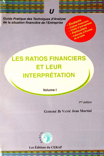 Couverture de  les ratios financiers et leur interprétation