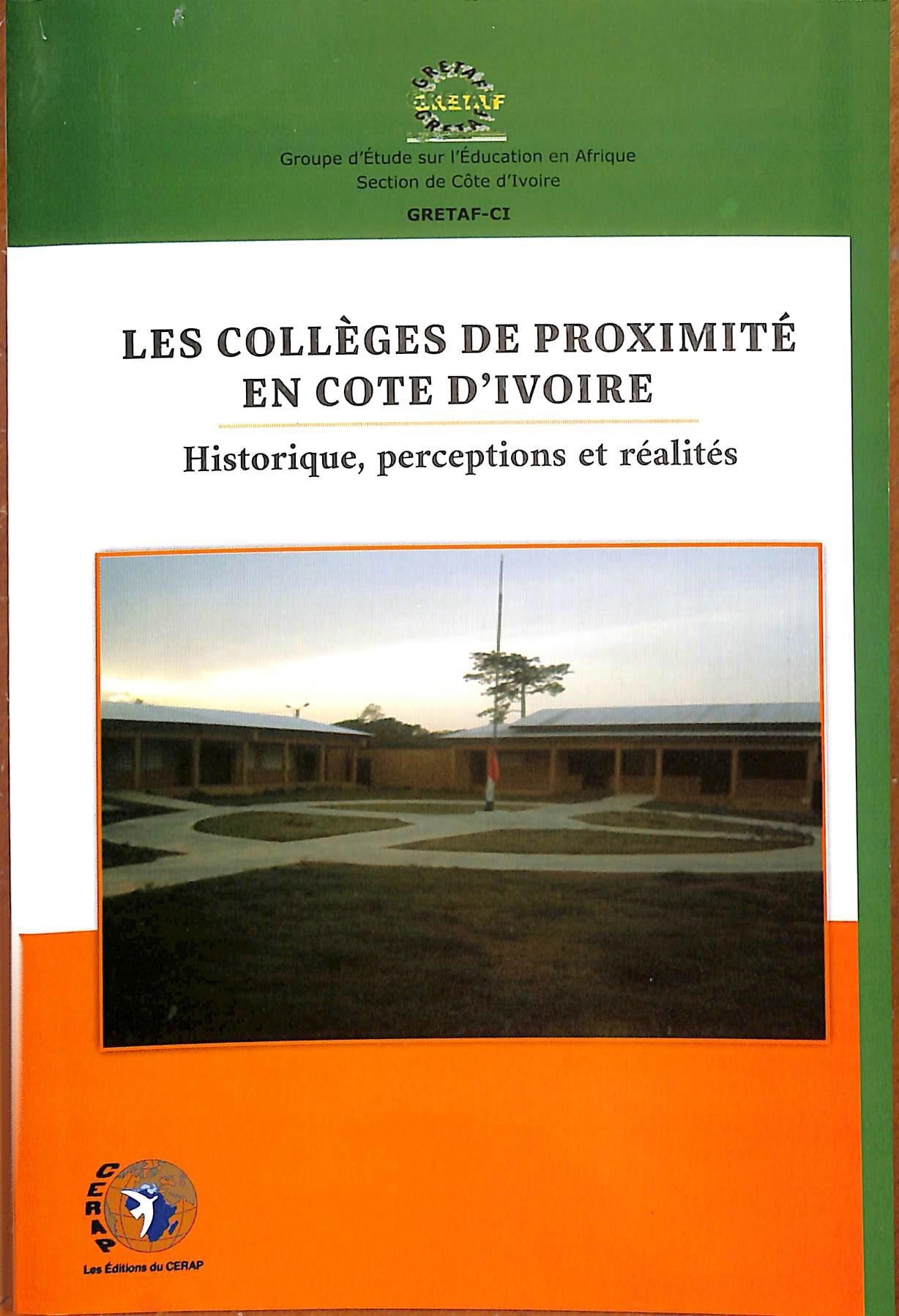 Couverture de  Les collèges de proximité en Cote d'Ivoire