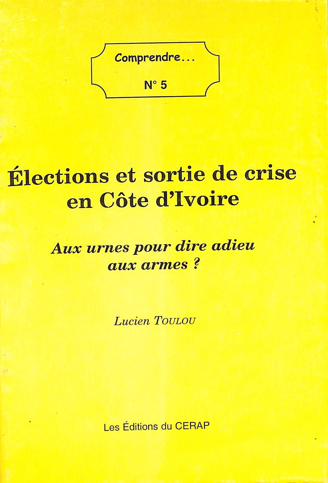 Élections et sortie de crise en Côte d'Ivoire